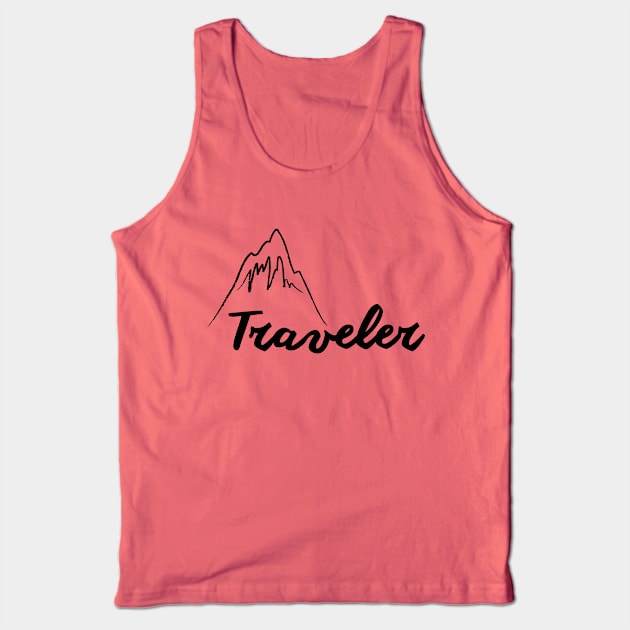 Traveler Tank Top by SillyShirts